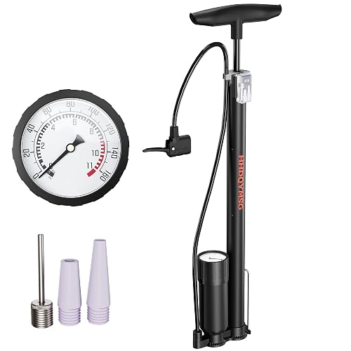Floor Pump with Gauge Tire Pumps