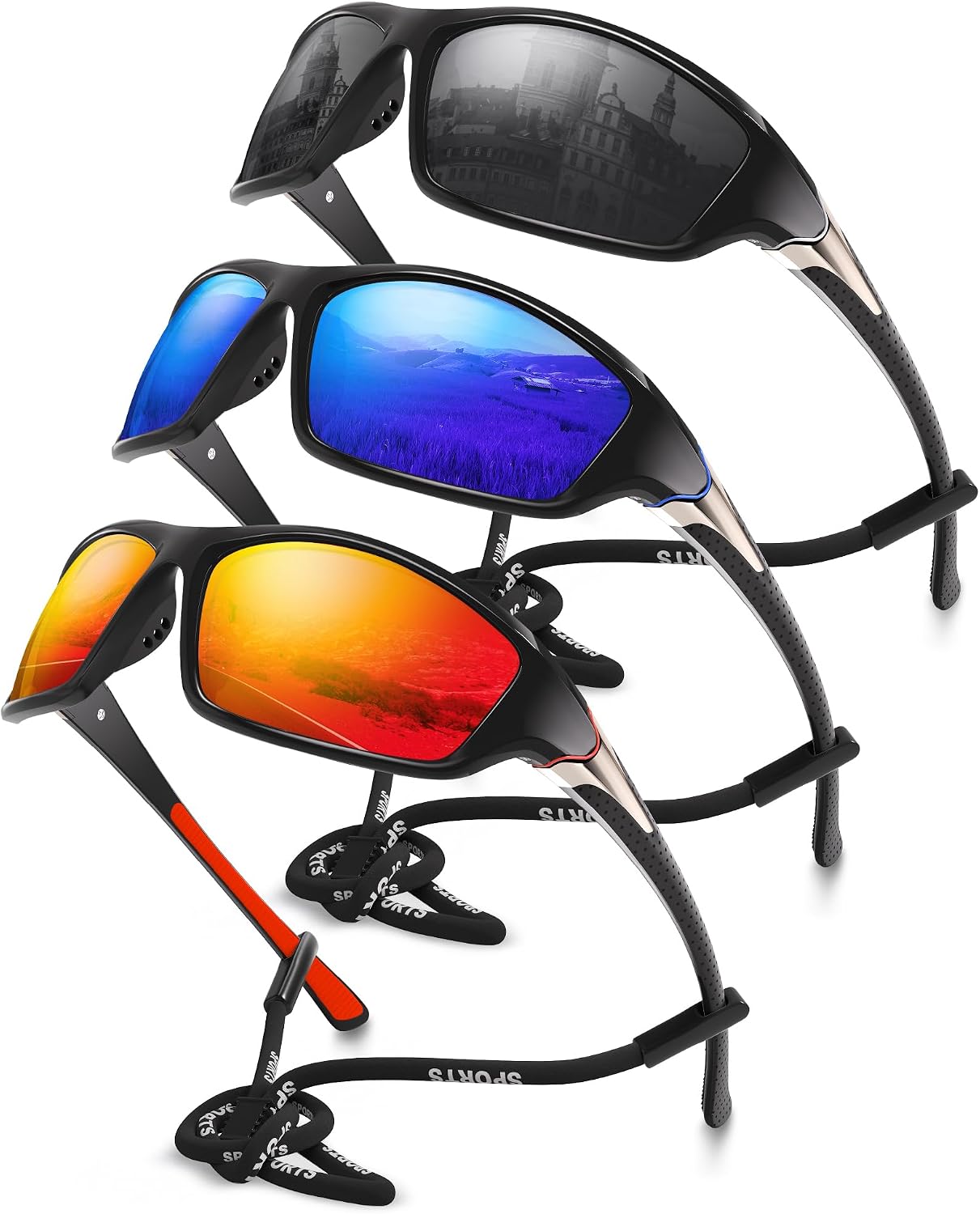 Foliful Polarized Sunglasses Protection Cycling