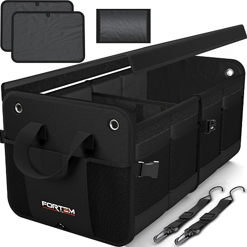 FORTEM Trunk Organizer For SUV Car Organizer
