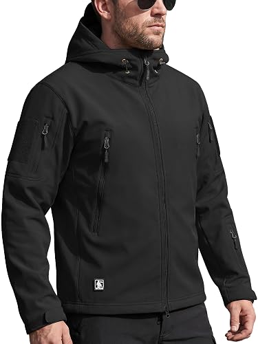 FREE SOLDIER Men's Outdoor Waterproof Soft Shell