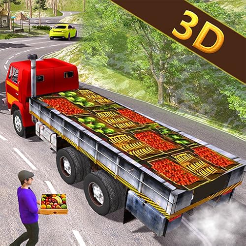 Fruit Transporter Up Hill Climb Truck Simulator