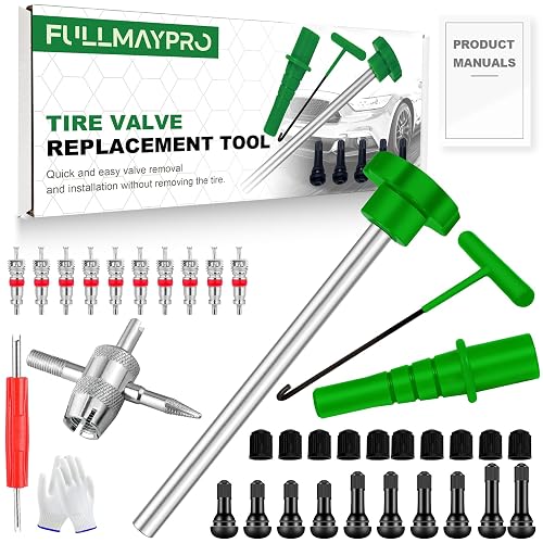 FullMayPro 38PCS Tire Valve Stem Core Quickly