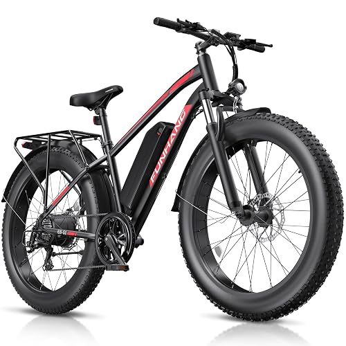 Funhang 20MPH Electric Mountain Bike 26"