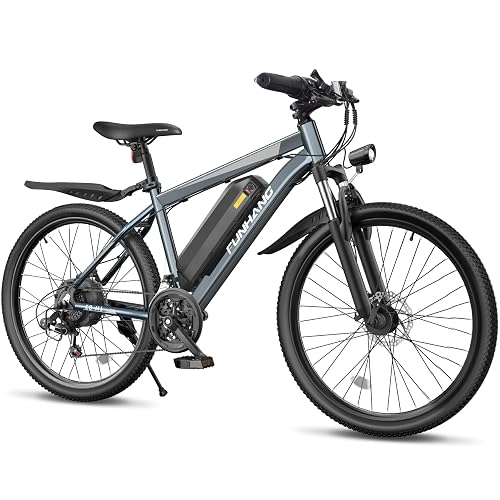 Funhang 20MPH Electric Mountain Bike 26"