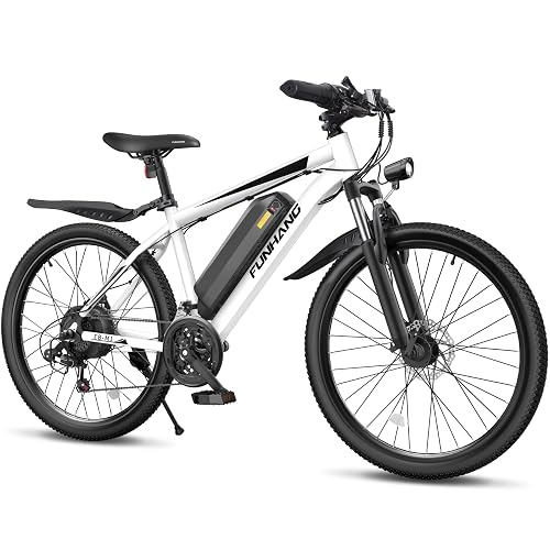 Funhang 20MPH Electric Mountain Bike 26"