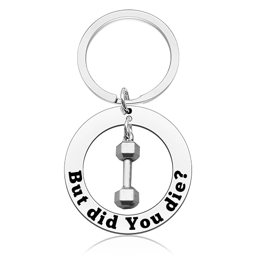 Funny Workout Gift Inspirational Keychain Fitness Gifts
