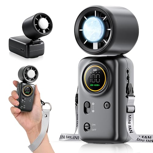 FurBall 4-IN-1 Portable Handheld Fan with Ice
