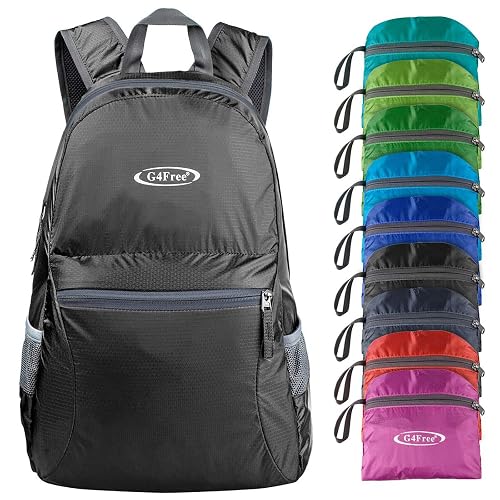 G4Free 20L Small Packable Travel Hiking Backpack