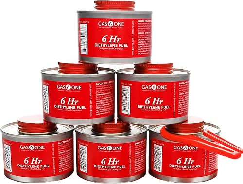 Gas One 6 pack 6 Hour Chafing