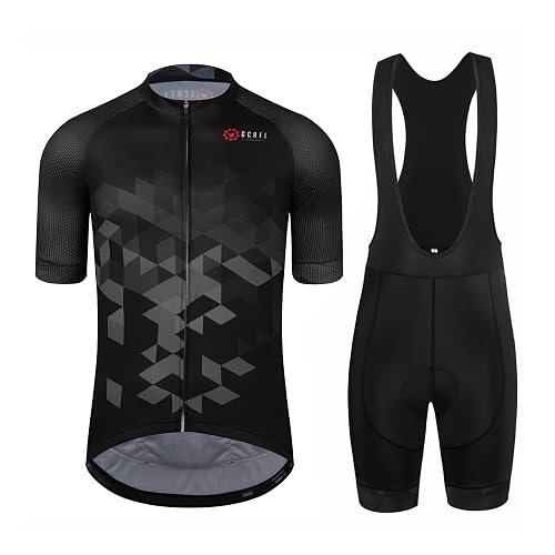 GCRFL Men's Cycling Jersey Set Road Bike
