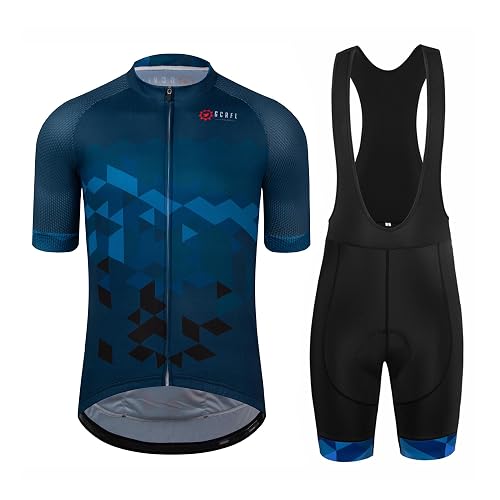 GCRFL Men's Cycling Jersey Set Road Bike