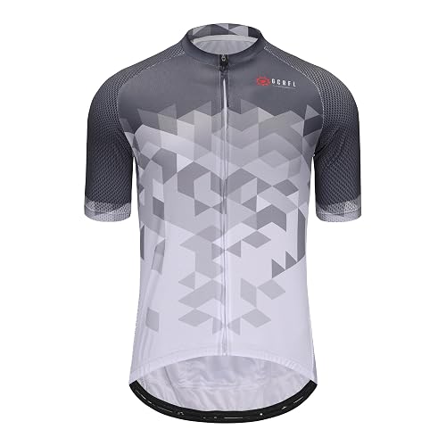 GCRFL Men's Cycling Jersey Short Sleeve Biking