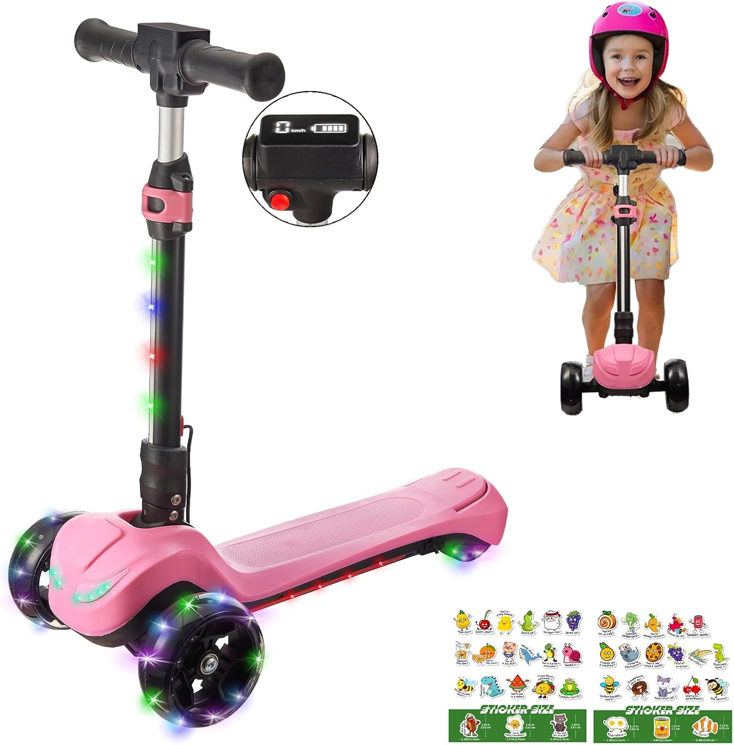 Generic Wheel Kids LCD Kids Ride