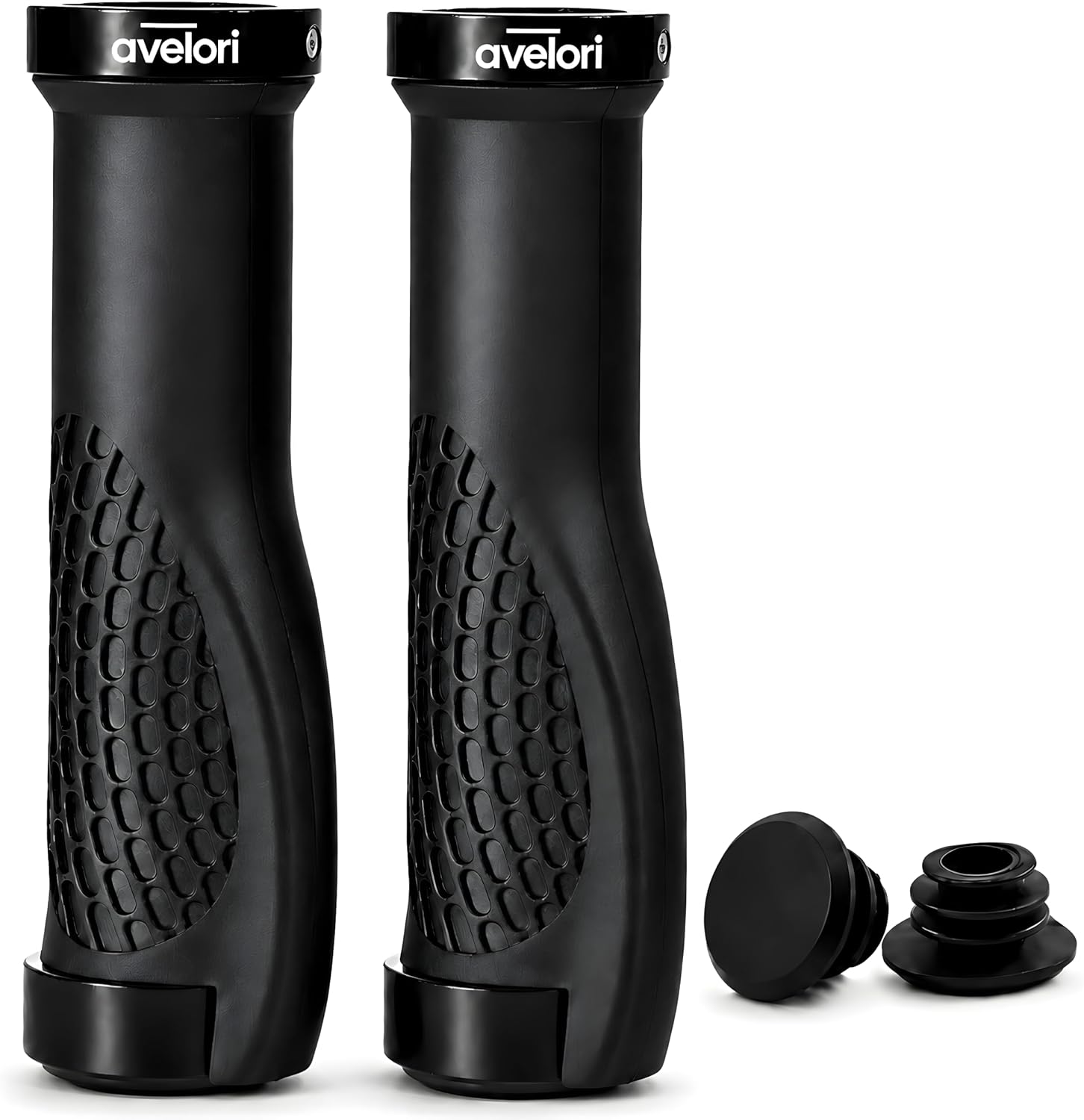 Generic Handlebar Aluminum Textured Bike Grips