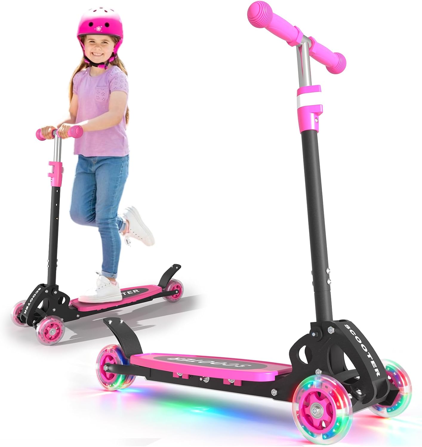 Generic LED 3 Wheel Toddler Scooter