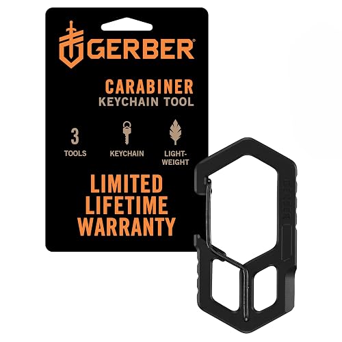 Gerber Gear Carabiner Keychain 3-in-1 Multitool