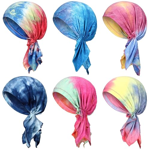 Geyoga 6 Pcs Chemo Headwear for Women
