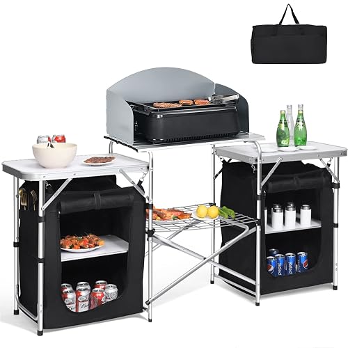 Giantex Kitchen Station Camp Kitchen