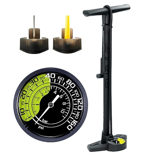 GIYO Floor Pump - 3" Dual