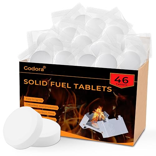 Godora Solid Fuel Tablets - Compact Size