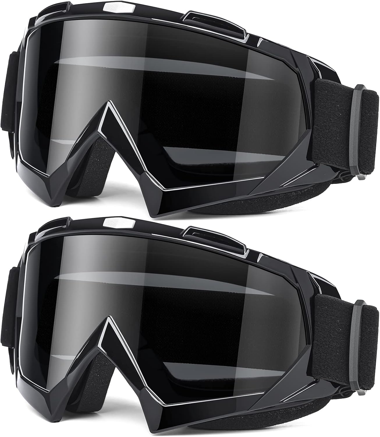 Goggles 2 Pack Motorcycle Vision Off