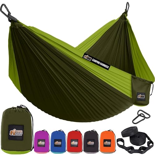 GORILLA GRIP Durable Camping Hammock with Heavy