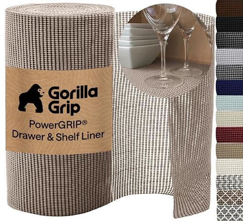 GORILLA GRIP powerGRIP Drawer Shelf and Cabinet