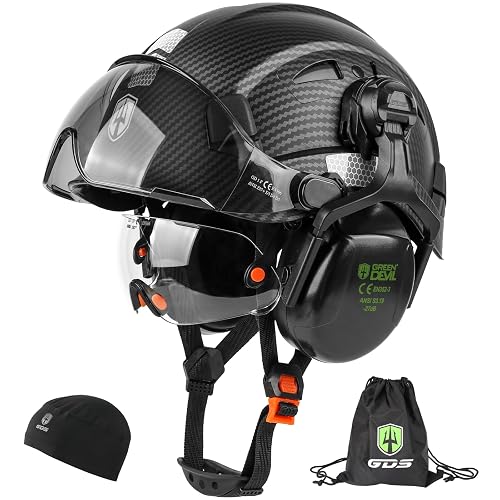 GREEN DEVIL Hard Hat Safety Helmet with