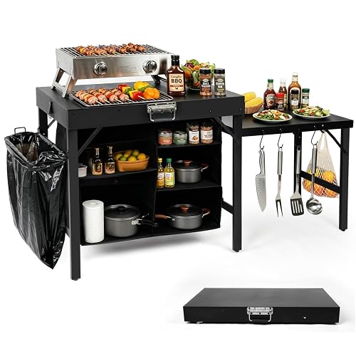 Grill Table Compatible with Blackstone Griddles