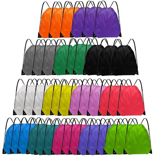 Grneric Drawstring Backpack Bulk 42 Pcs String