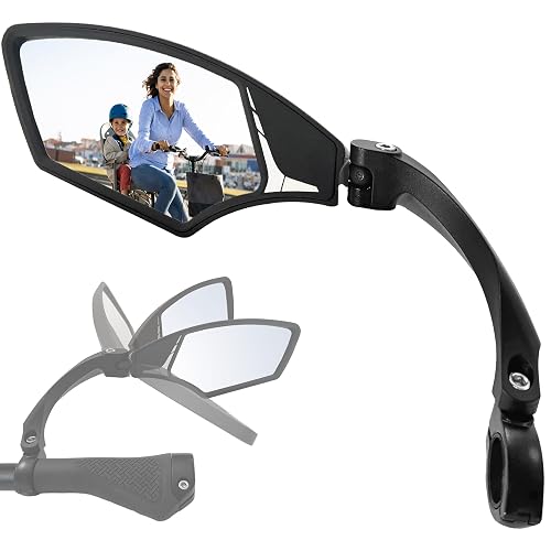 Hafny Handlebar Bike Mirror – HD Glass