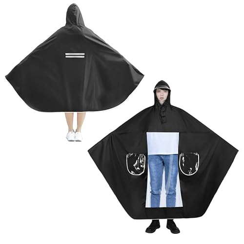 HAOZAIKEJI Universal Motorcycle Raincoat Waterproof Hoodie