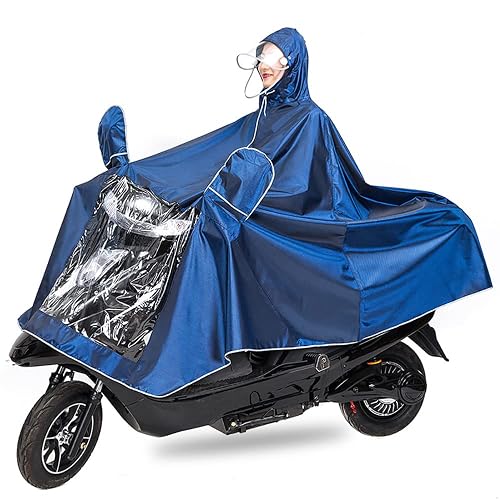 haozaikeji Universal Motorcycle Raincoat Waterproof Hoodie