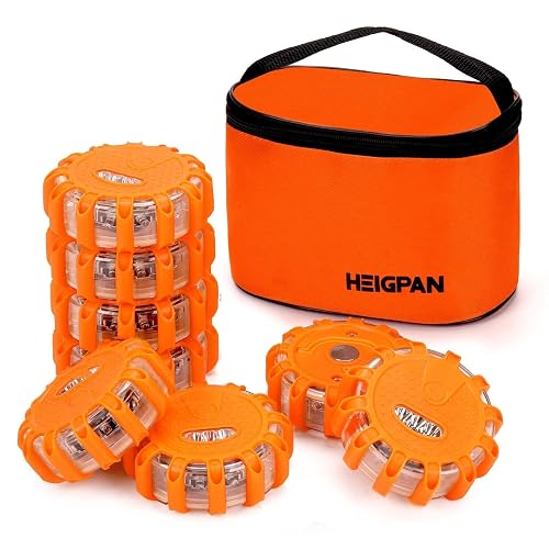 HEIGPAN GP908 8 Pack LED Road Flares