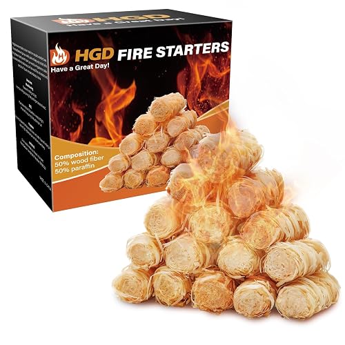 HGD Natural Fire Starters - Waterproof &