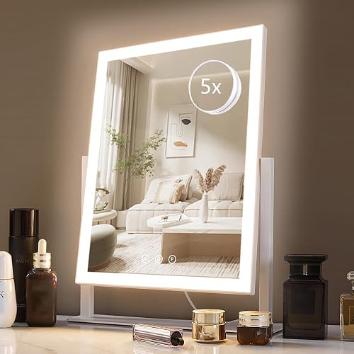 HIEEY Lighted Makeup Mirror