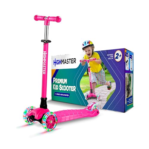 HighMaster Kids Scooter – 3 Wheel Kick