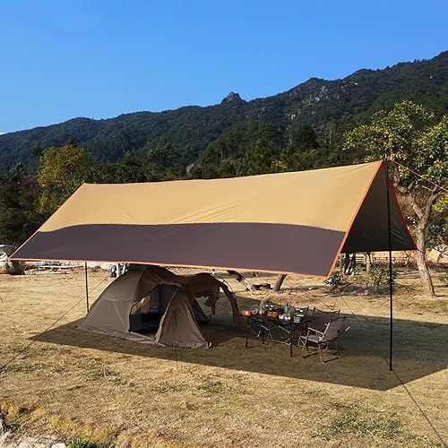 HipierFx 19x14 ft Large Camping Tarp Outdoor