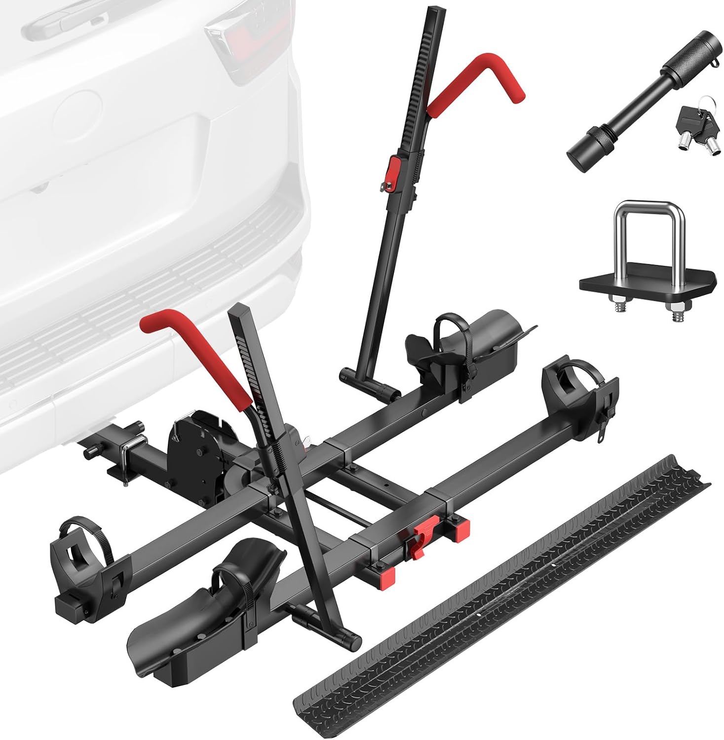 Hitch 2 Rack with Ramp Hitch