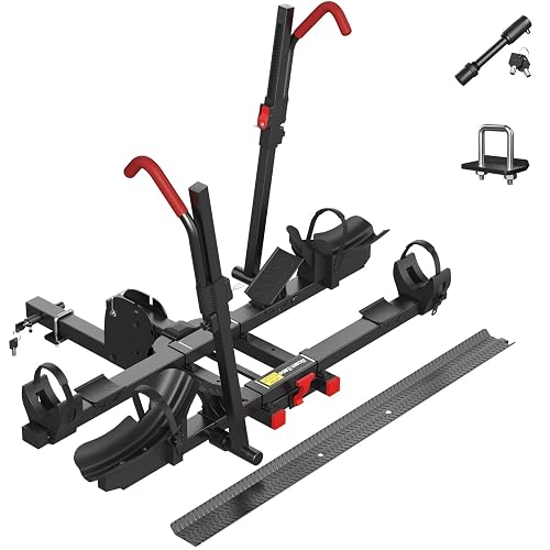 Hitch Rack with Ramp