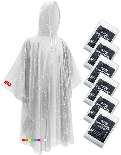 Hitituto Rain Ponchos - Extra Long Emergency