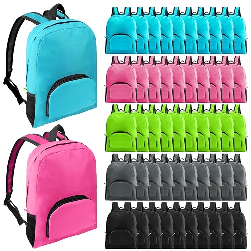 HOFASON 50 Pcs 17 Inch Backpacks in