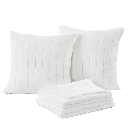 Home Soft Things Rabbit Faux Fur Throw