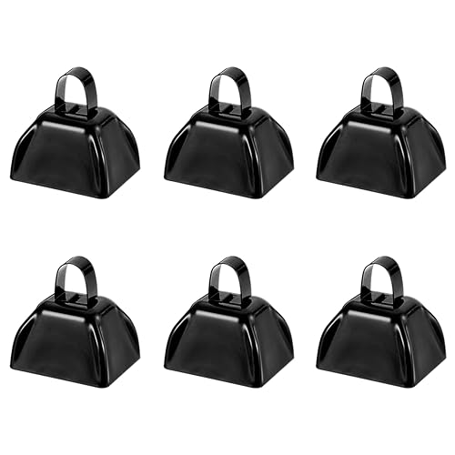 Hordolry 3inch Cowbells Noise Makers