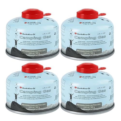 Hotdevil Isobutane Fuel Canister 100 Gram Camping