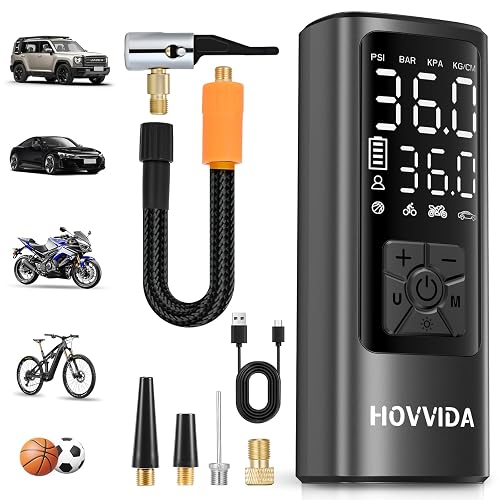 HOVVIDA Tire Inflator Portable Air Compressor