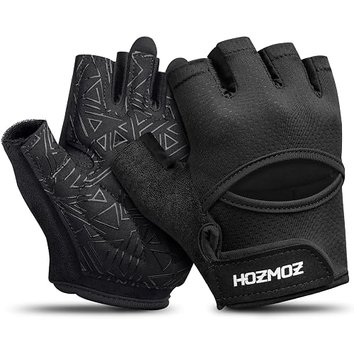 HOZMOZ Ventilated Weight Lifting Gloves