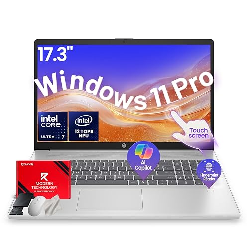 HP 17-inch Touchscreen AI Laptop – Intel