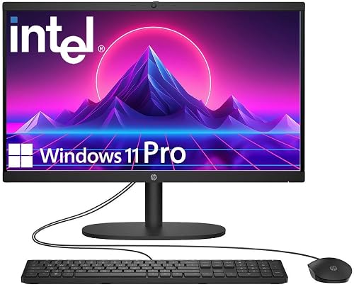 HP 22" FHD All-in-One Desktop Computer •