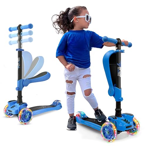 Hurtle 3-Wheeled Scooter Kids LED Alternate